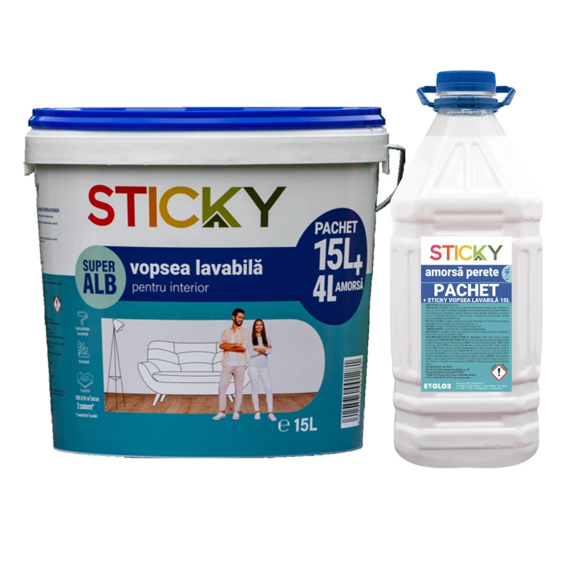 STICKY Vopsea lavabila pentru interior