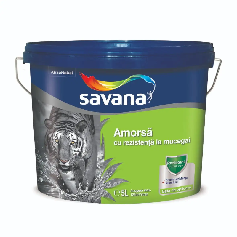 SAVANA Amorsa pentru pereti, cu rezistenta la mucegai