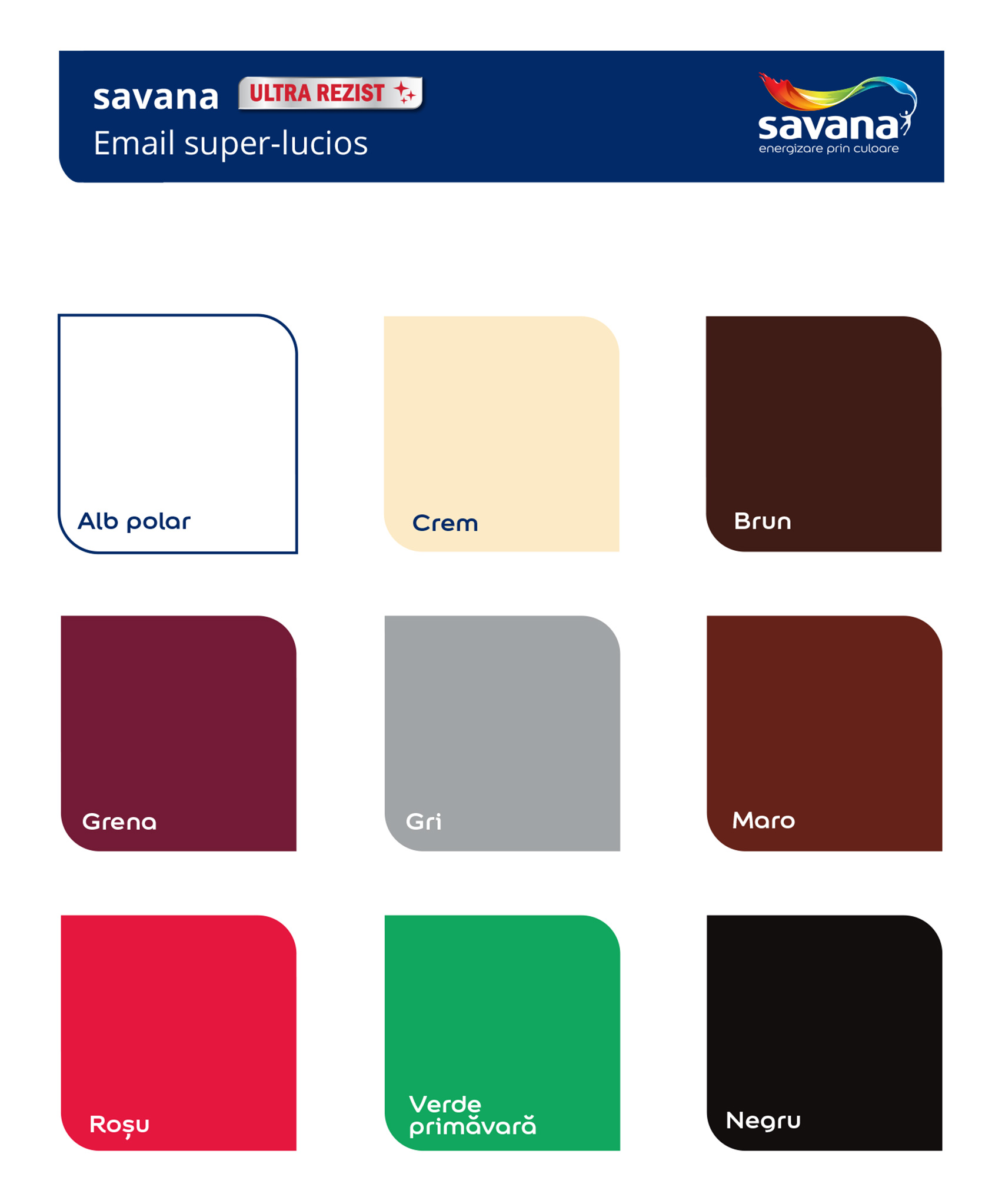 SAVANA email superlucios, pentru exterior si interior, ULTRA REZIST - imagine 2