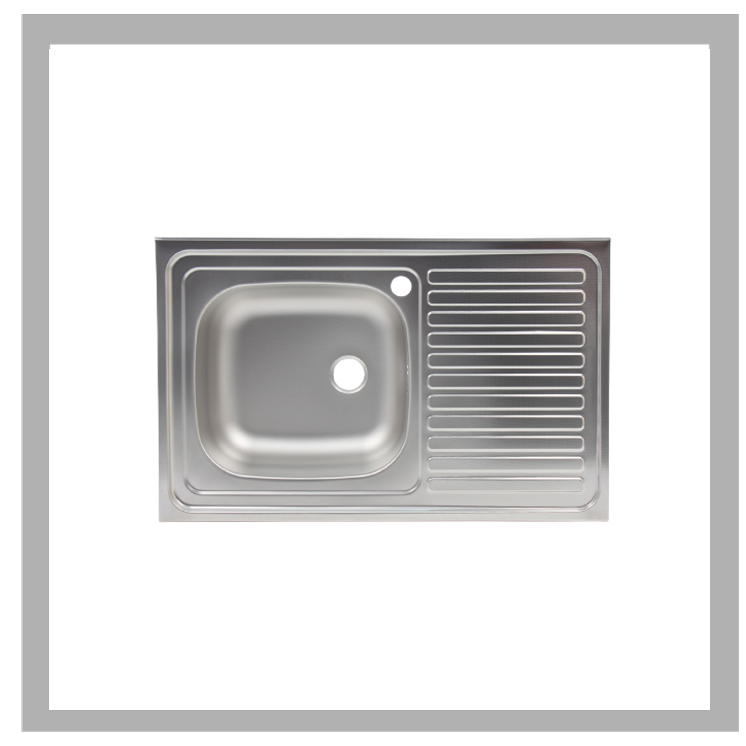 Chiuveta inox, DOR-80-MSC