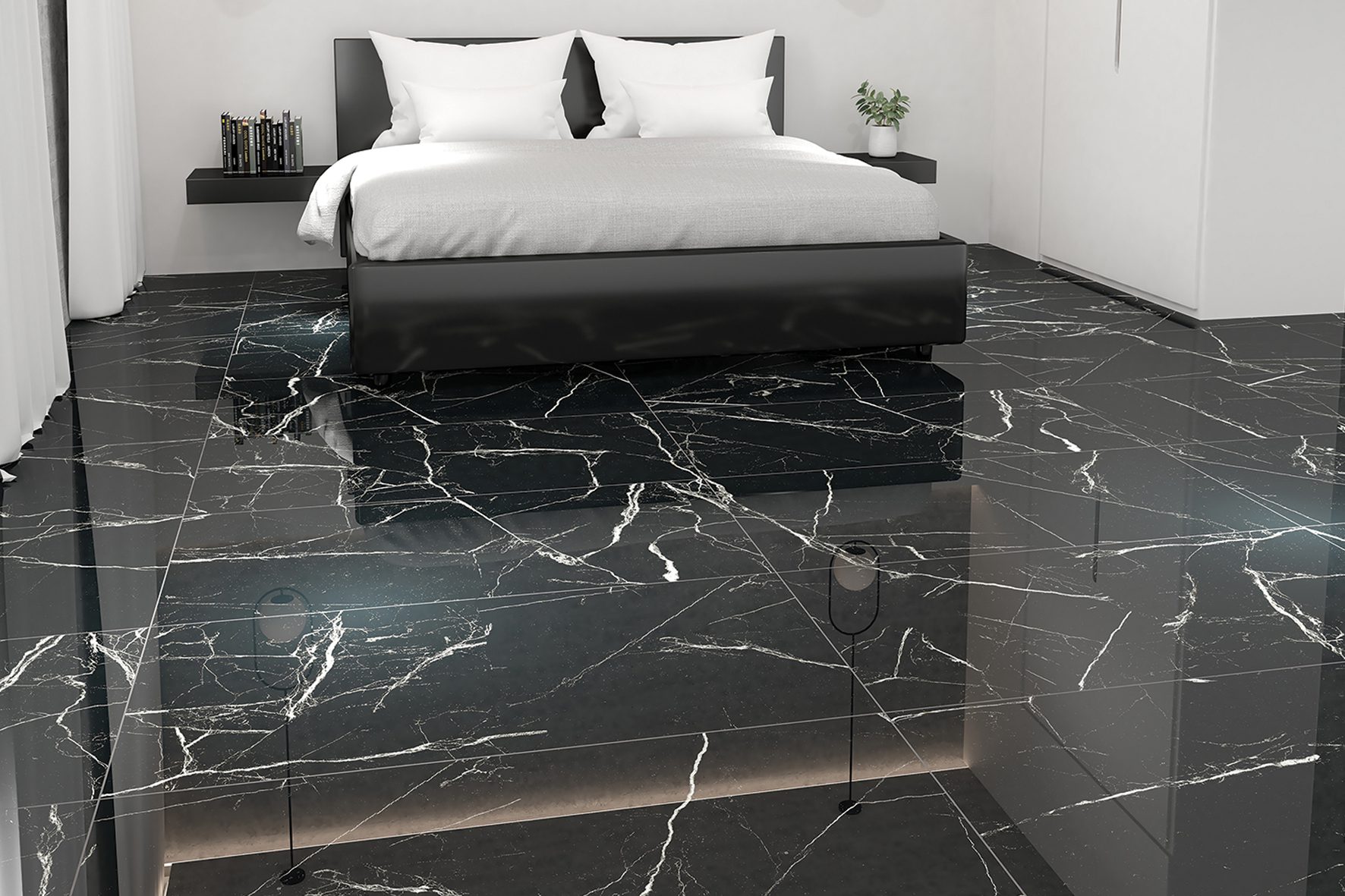 Gresie portelanata 120x60, LUX–NERO, 6493-0050 - imagine 4