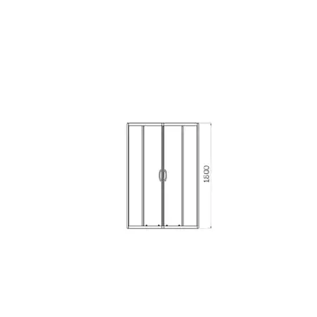 Cabina dus 80/80 cu cadita patrata TMP - imagine 3