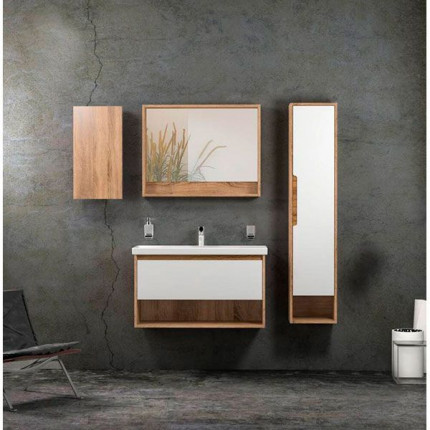 Mobilier baie suspendat, EDDA SEVILYA, 70 cm - imagine 2