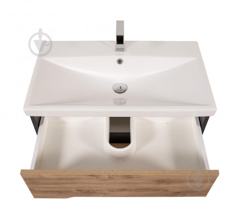 Mobilier baie suspendat, SYDNEY SEVILYA, ELITE, 80 cm - imagine 3