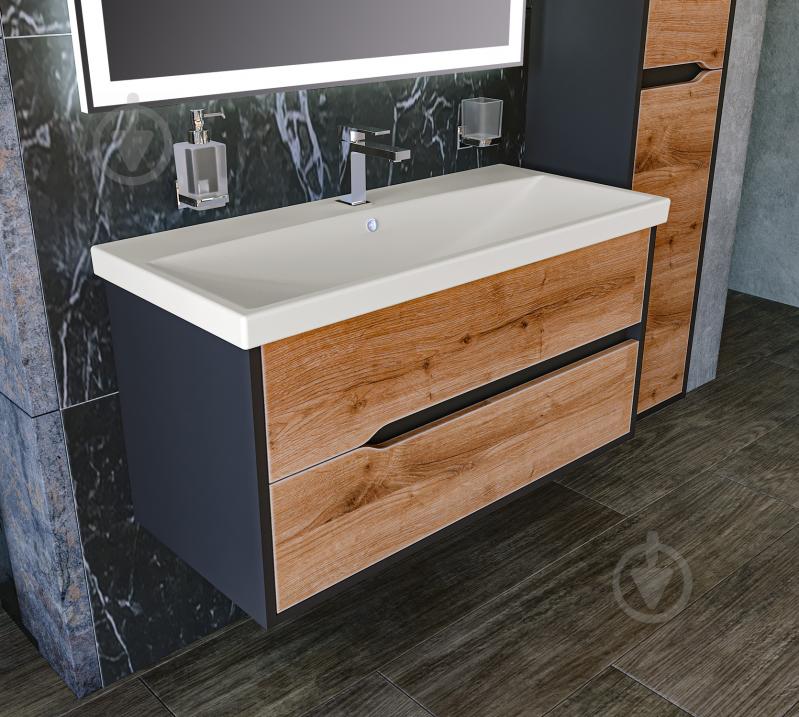 Mobilier baie suspendat, SYDNEY SEVILYA, ELITE, 80 cm - imagine 6