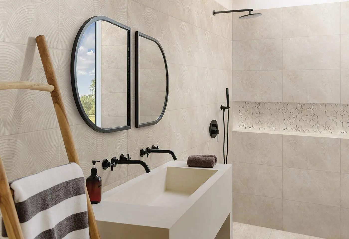 CREAM, Faianta decor bej, 30x60cm, 2660-0105 - imagine 6