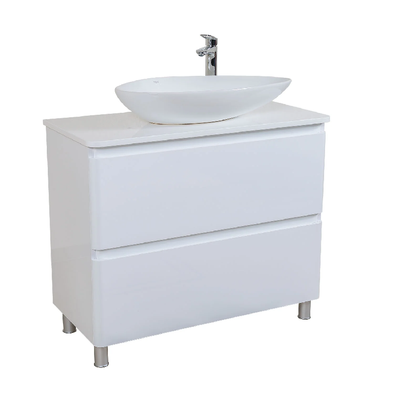 Mobilier baie, cu blat, ACCENT, 100 cm - imagine 2