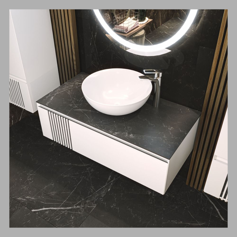 Mobilier baie suspendat, MANHATTAN, 100 cm