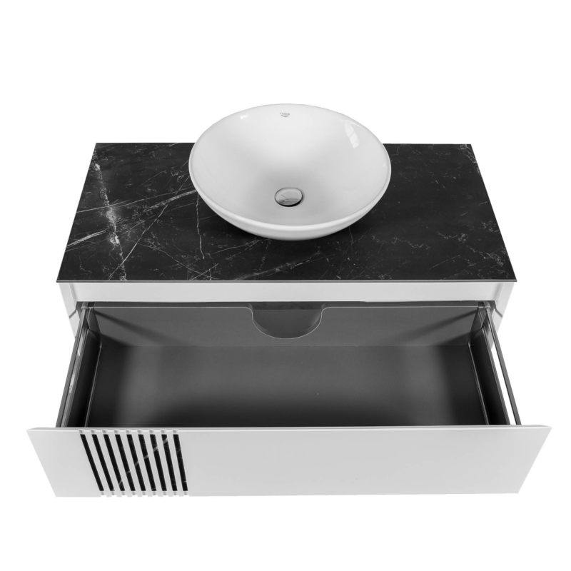 Mobilier baie suspendat, MANHATTAN, 100 cm - imagine 3
