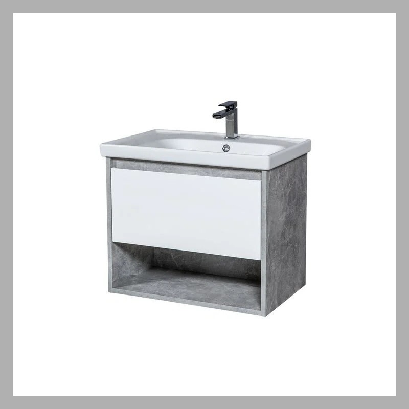 Mobilier baie suspendat, EDDA BETON, 60 cm