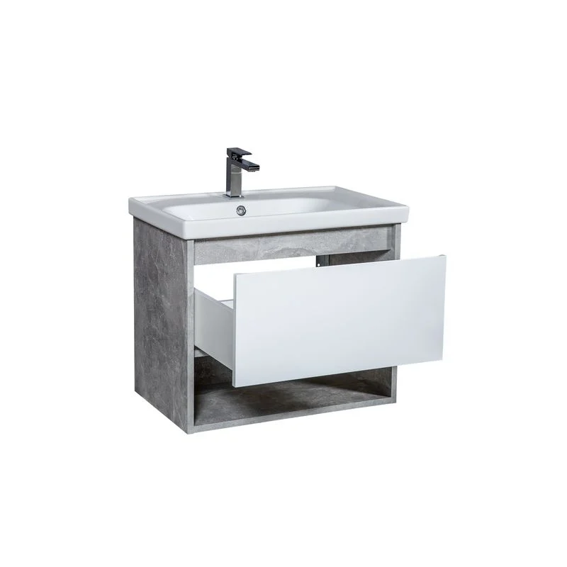 Mobilier baie suspendat, EDDA BETON, 60 cm - imagine 2
