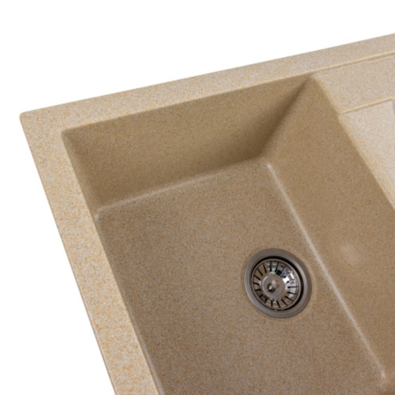 Chiuveta granit, TROYA, bej nisip, 12599 - imagine 4