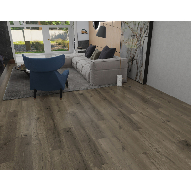 PARCHET FLOORIGO - SPC 5mm SPC0355-07 OAK RUSTIQUE DARK - imagine 2