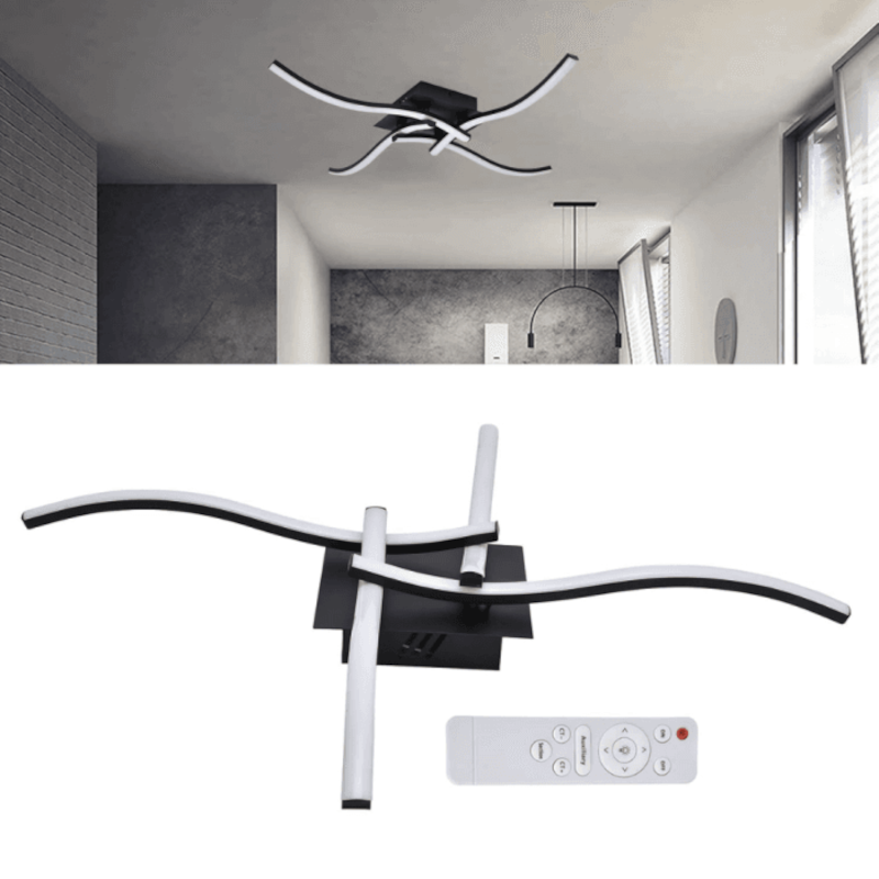 Aplică Neagră, LED, 70W, AL151 - imagine 3