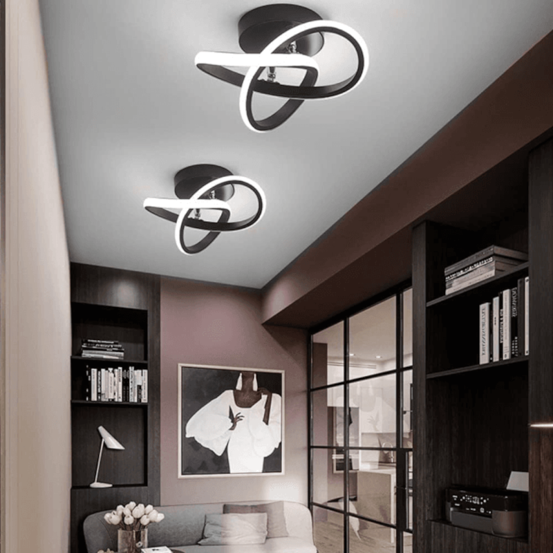 APLICA LED AL8007 BLACK